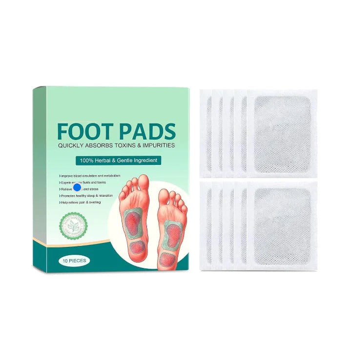 Trovixa™ 100% Herbal & Gentle Ingredient Detox Foot Pads (Pack of 20)